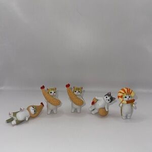 Mofusand Cat Figurines Set